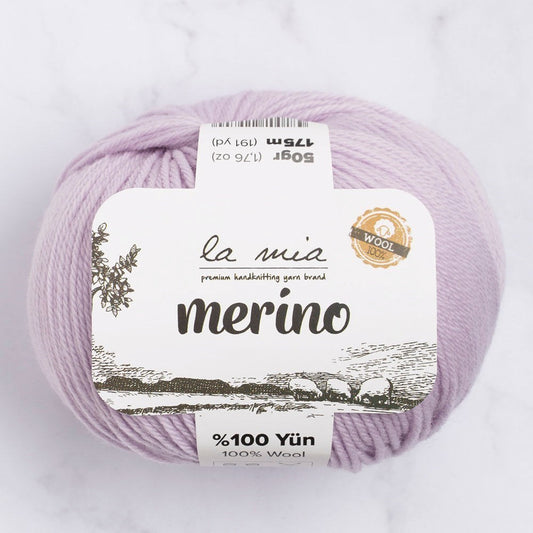 La Mia Merino Lila El Örgü İpi - L140 - 33783 - UcuzaGeliyor