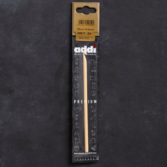 Addi Bambus 5mm 15cm Bambu Yün Tığ - 545-7 - UcuzaGeliyor