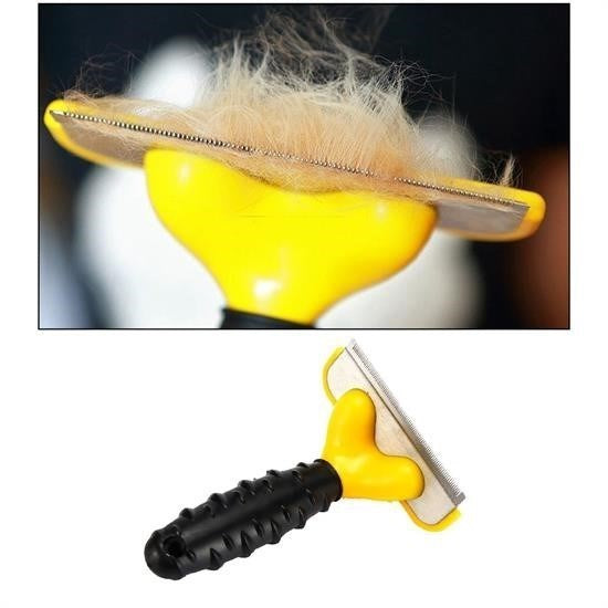 GENEL® Fubminator Kedi Köpek Tüy Toplama Tarağı  Kaşıma Aparatı 4,5 Cm