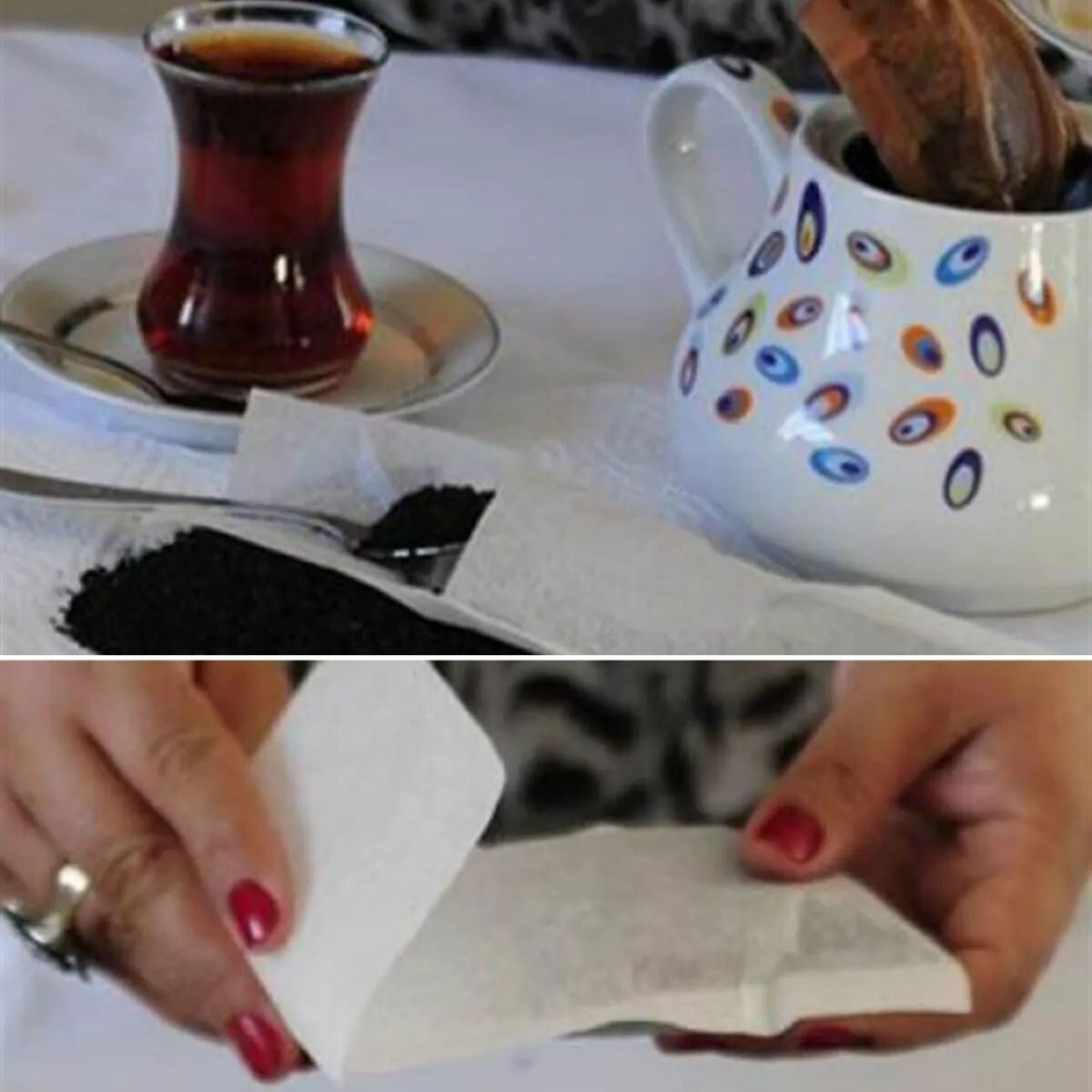 GENEL® 26 Adet Pratik Kullan At Çay,Bitki Çayı,Filtre Kahve Demleme Poşeti Süzgeci