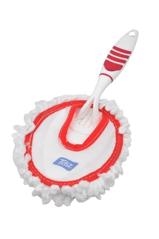 GENEL® Mikrofiber Duster Toz Leke Kir Alıcı Temizleyici Tutacaklı Temizlik Bezi Aparatı Malzemesi