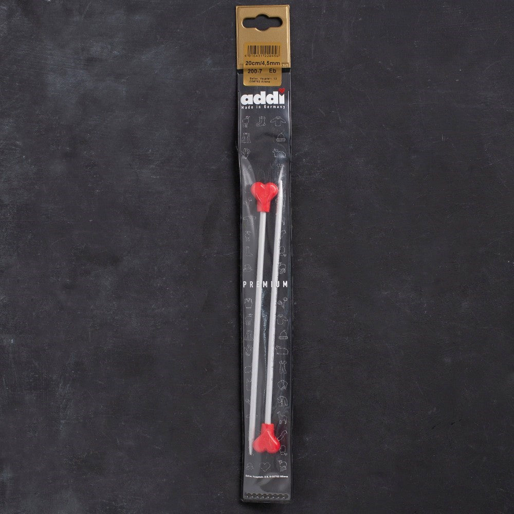 Addi Kalpli 4,5mm 20cm Klasik Alüminyum Örgü Şişi - UcuzaGeliyor
