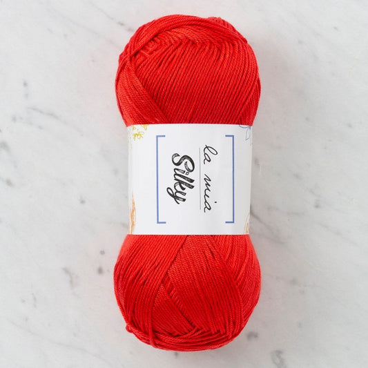 La Mia Silky Kırmızı El Örgü İpi - L004 - 33676 - UcuzaGeliyor