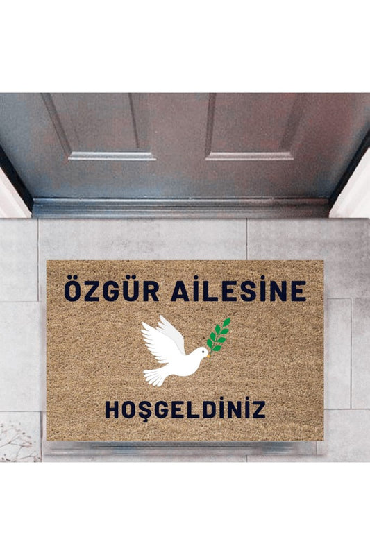 Kapı Önü Paspası Dekoratif Dijital Baskı Kişiye Özel P-2448 - UcuzaGeliyor