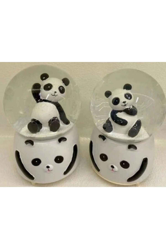 Siyah-beyaz Panda Kar Küresi Orta Boy - UcuzaGeliyor