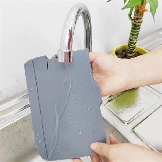 GENEL® Lavabo İçin Silikon Esnek Mat Musluk Sapı Damlama Tutucu Raf Mutfak Tezgahı Sıçrama Koruma