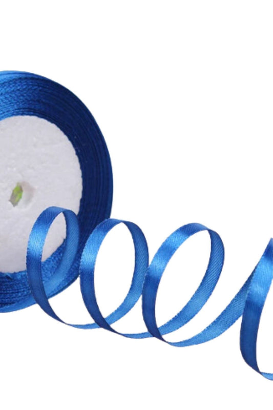 Saten Kurdele 2 cm 10 Metre İndigo - UcuzaGeliyor