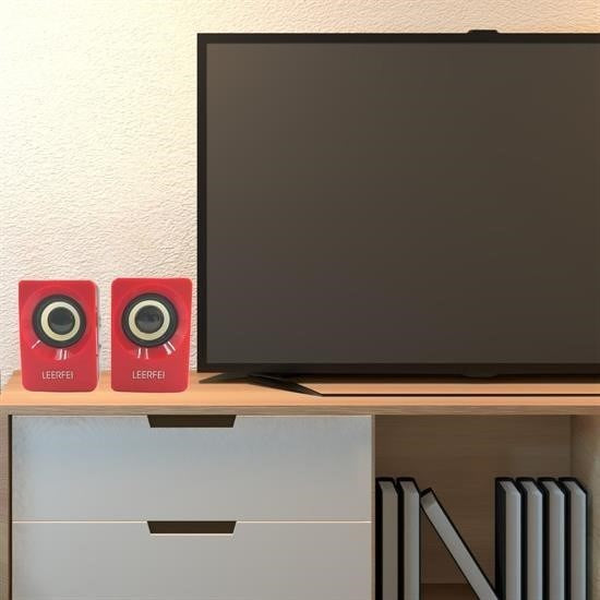 GENEL® N62 1+1 Multimedia USB ve Jacklı Mini Hoparlör Yüksek Stereo Ses Sistemi - UcuzaGeliyor