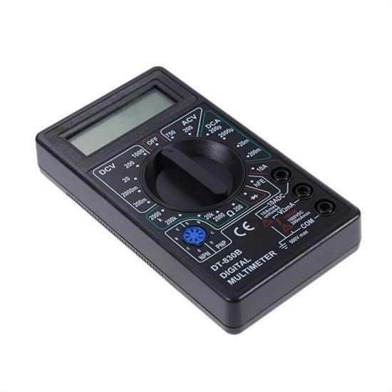 GENEL® Dijital Avometre Multimetre Ölçü Aleti Akım Voltaj Direnç Ölçer