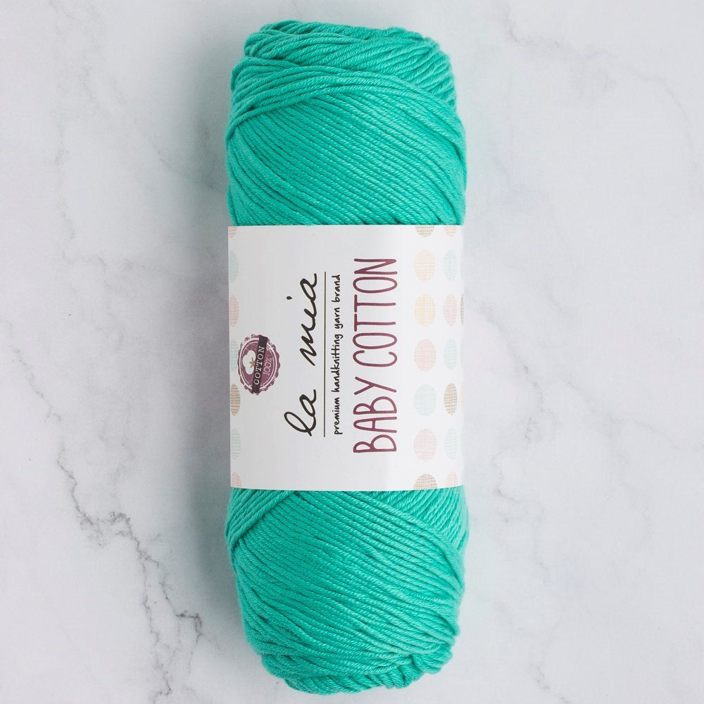 La Mia Baby Cotton Yeşil El Örgü İpi - L044 - 33653 - UcuzaGeliyor