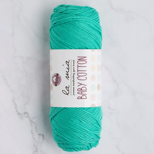 La Mia Baby Cotton Yeşil El Örgü İpi - L044 - 33653 - UcuzaGeliyor