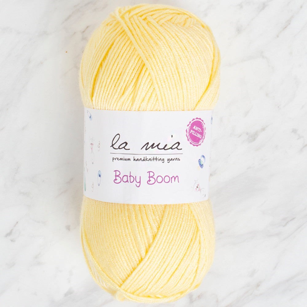 La Mia Baby Boom Sarı El Örgü İpi - 331 - 34122 - UcuzaGeliyor