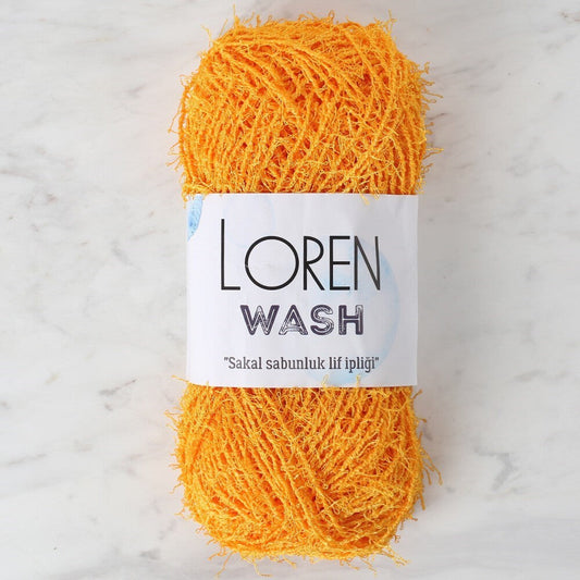 Loren Wash Turuncu El Örgü İpi - R096 - 34038 - UcuzaGeliyor