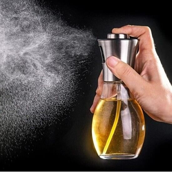 GENEL® Çok Amaçlı Spreyli Sızdırmaz Cam Şişe Yağdanlık Limon Sirke Sos Püskürtücü Dağıtıcı Sprey
