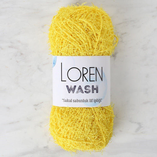 Loren Wash Sarı El Örgü İpi - R002 - 34036 - UcuzaGeliyor