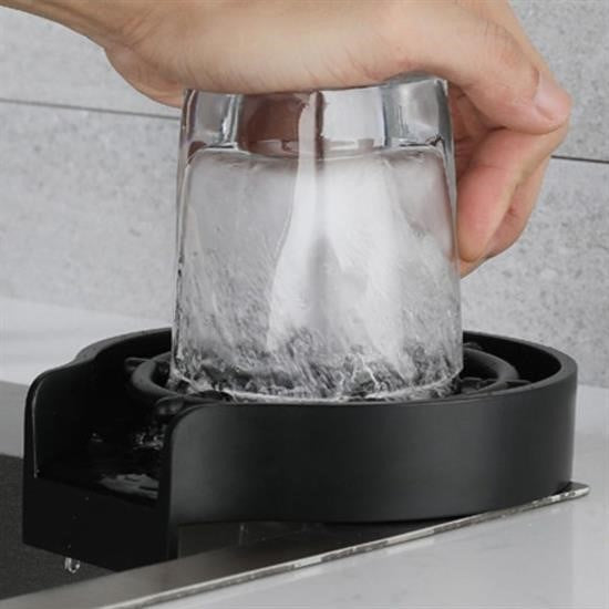 GENEL® Yüksek Basınçlı Otomatik Bardak Yıkama Aparatı Mutfak Lavaboları İçin Hızlı Kupa Durulayıcı