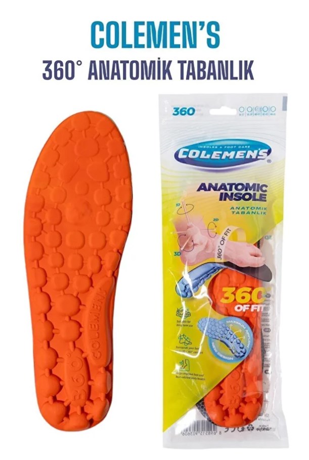 360 COLEMENS ANATOMİK TABANLIK