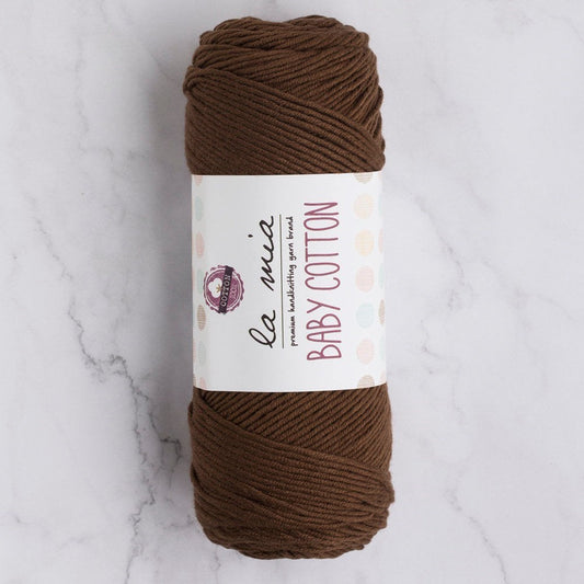 La Mia Baby Cotton Kahverengi El Örgü İpi - L005 - 33633 - UcuzaGeliyor