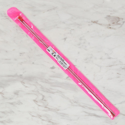 Loren Crafts 2,5 mm 35 cm Klasik Alüminyum Örgü Şi - UcuzaGeliyor