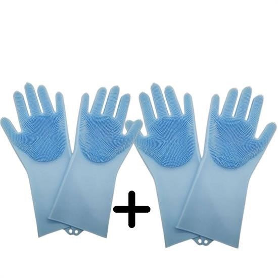 BUFFER® Isıya Dayanıklı Pratik Sihirli Silikon Bulaşık Yıkama Eldiveni