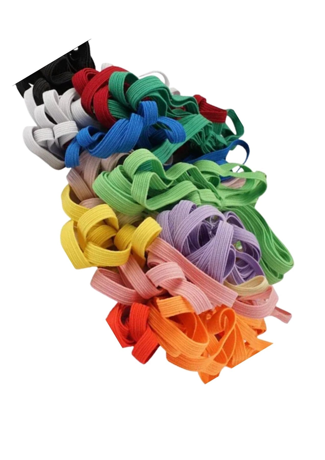 Çamaşır Lastiği Düz 1 cm  75 Metre 1 Top Kırmızı