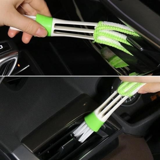 BUFFER® Yumuşak Kıllı İç Ve Dış Temizlik İçin 5+1 Detaylı Araç Oto Temizlik Bakım Fırça Seti - UcuzaGeliyor