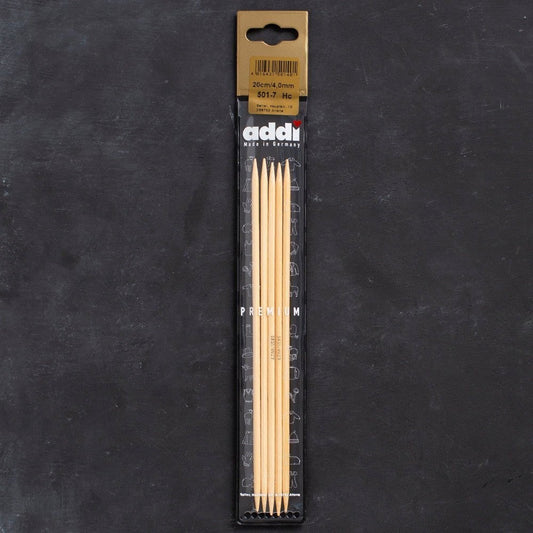 Addi Bambus 4mm 20cm Bambu Çorap Şişi - 501-7 - UcuzaGeliyor