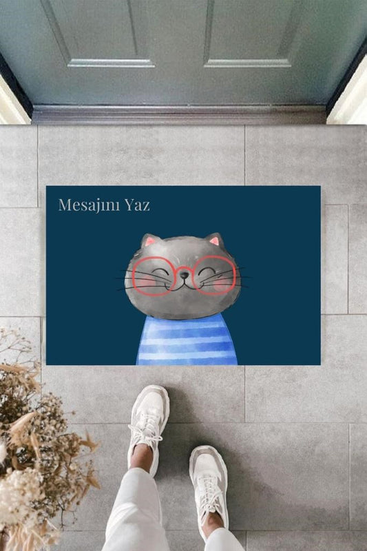 Dijital Baskı Kişiye Özel İç Kapı Dekorasyon Paspas  PS11204 - UcuzaGeliyor
