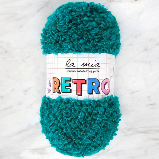 La Mia RETRO Petrol Yeşil El Örgü İpi - LM0820 - UcuzaGeliyor
