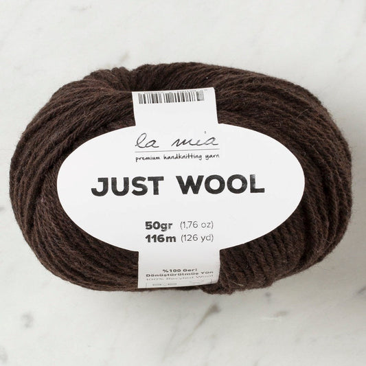 La Mia Just Wool Koyu Kahve El Örgü İpi - LT006 - 33838 - UcuzaGeliyor