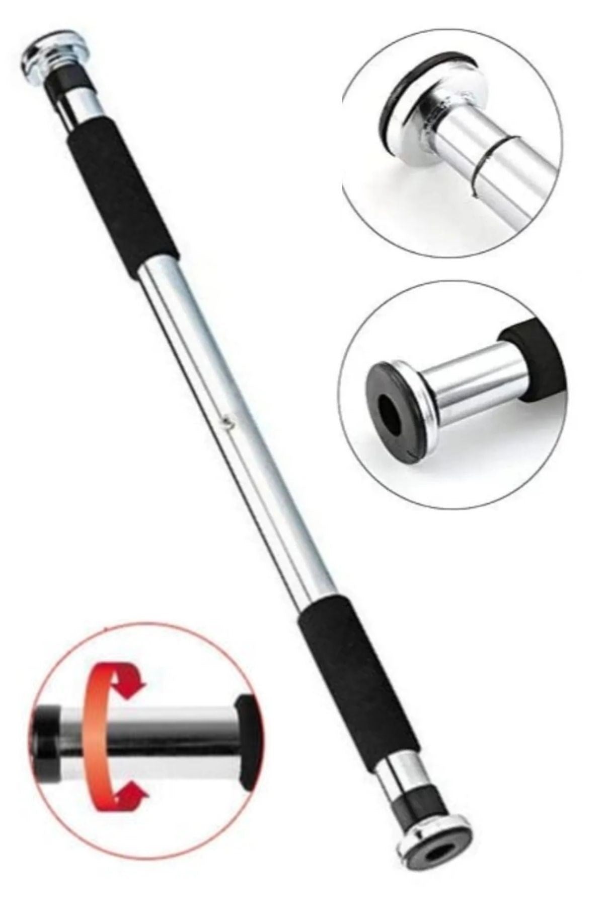 BUFFER® Kapı veya Koridora Takılıp Ayarlanabilen Demiri Barfiks Aleti Kapı Barfiksi