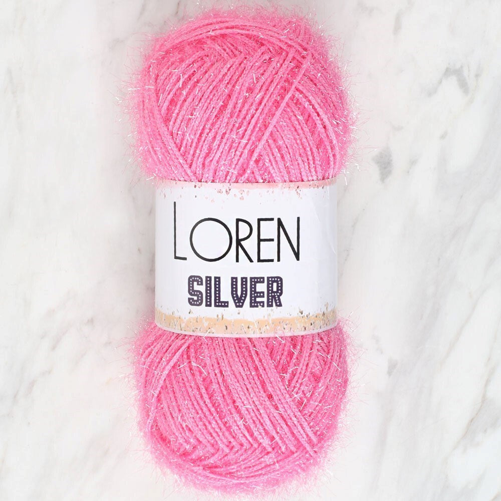 Loren Silver Bebe Pembe El Örgü İpi - RS0014 - 34075 - UcuzaGeliyor