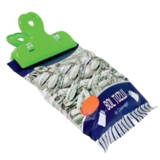 GENEL® 2li Pratik Torba Paket Ve Poşet Kapatıcı Kilitli Klips Mandal