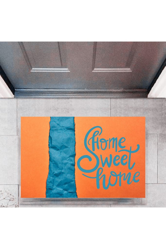 Kapı Önü Paspası Dekoratif Dijital Baskı Home Sweet Home P-2328 - UcuzaGeliyor