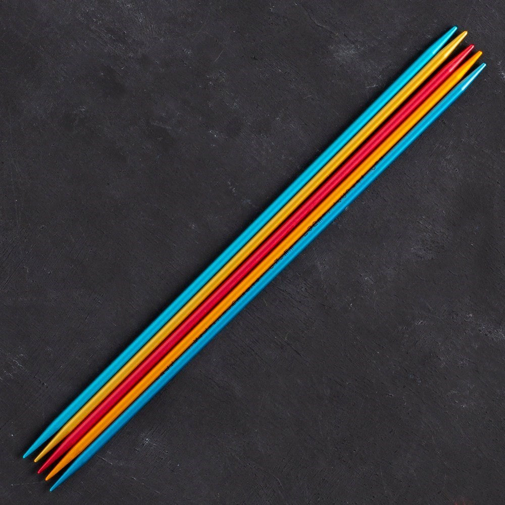 Addi Colibri 3,5mm 20cm Renkli Çorap Şişi - 204-7