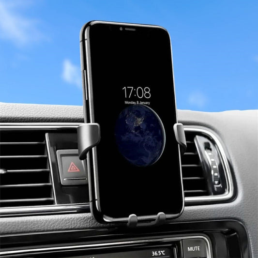 BUFFER®  Araç İçi Klima Izgarasına Takılabilen Plastik Oto Telefon Tutucu Gravity - UcuzaGeliyor