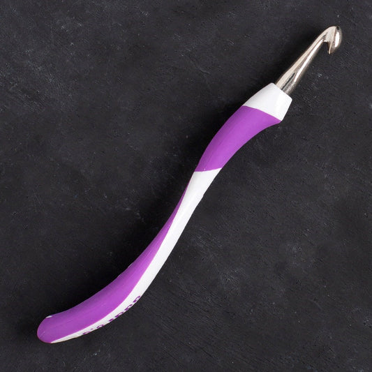 Addi Swing 8mm 16cm Mor Ergonomik Yün Tığ - 140-7 - UcuzaGeliyor