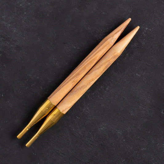Addi Nature Olive Wood Click 9mm 13cm Misinalı Şiş - UcuzaGeliyor