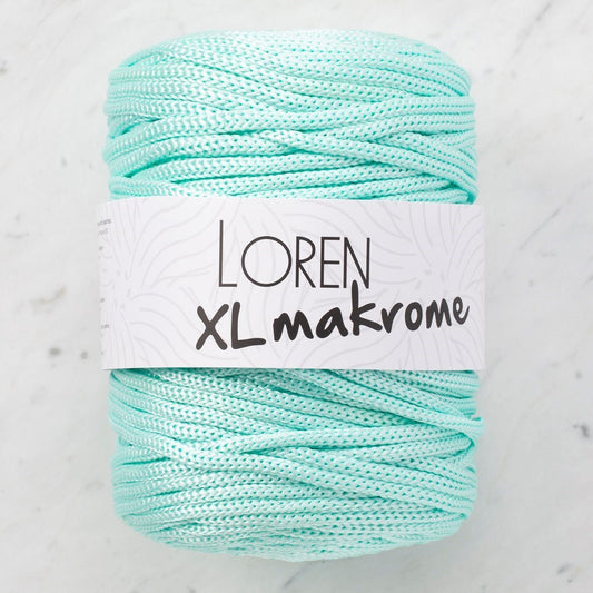 Loren XL Makrome Mint Yeşili El Örgü İpi - R058 - 33708 - UcuzaGeliyor