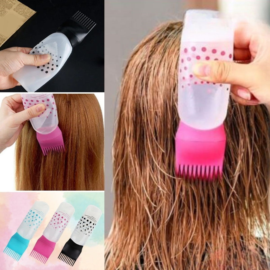 GENEL® Saç Boyama Aparatı Taraklı Saç Bakımı Krem Saç Yağı Uygulama Aparatı