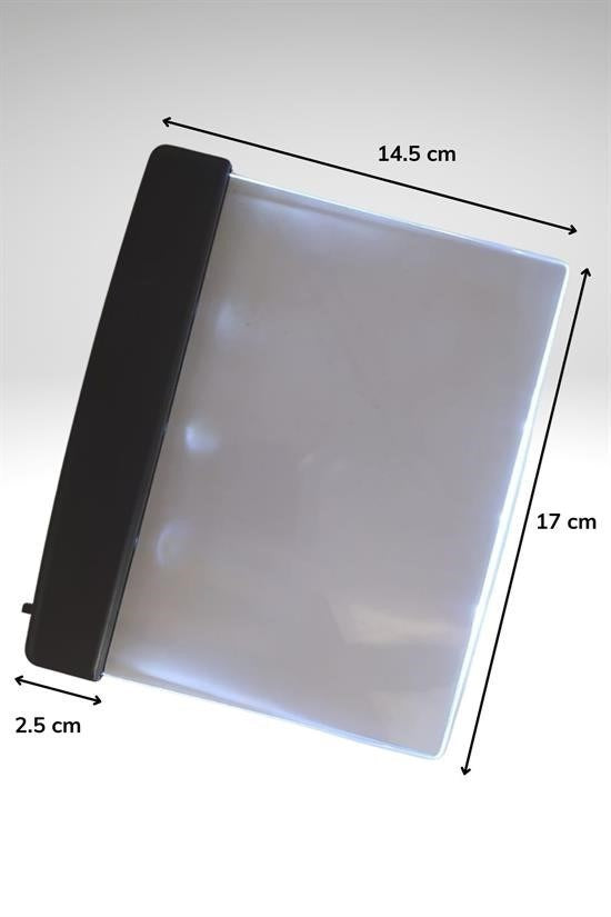 BUFFER® Kitap Arası Okuma Işığı Led Panel Kitap Okuma Lambası