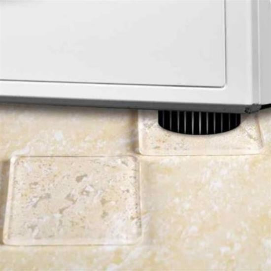 BUFFER® 4 Adet Silikon Şeffaf Koltuk Mobilya Masa Beyaz Eşya Yazıcı Koruyucu Kaydırmaz  Dayanıklı Pe