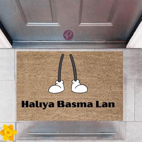 Kapı Önü Paspası Dekoratif Dijital Baskı Halıya Basma Lan P-2383 - UcuzaGeliyor