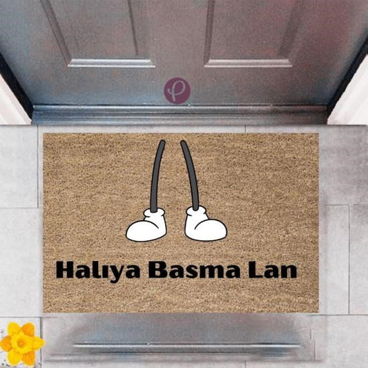 Kapı Önü Paspası Dekoratif Dijital Baskı Halıya Basma Lan P-2383 - UcuzaGeliyor