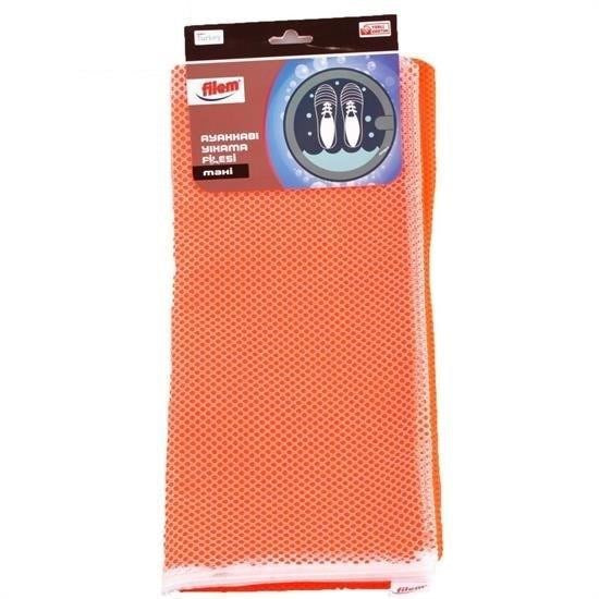 GENEL® Çamaşır Makinesi İçinde Ayakkabı Terlik Yıkama Filesi  Fermuarlı