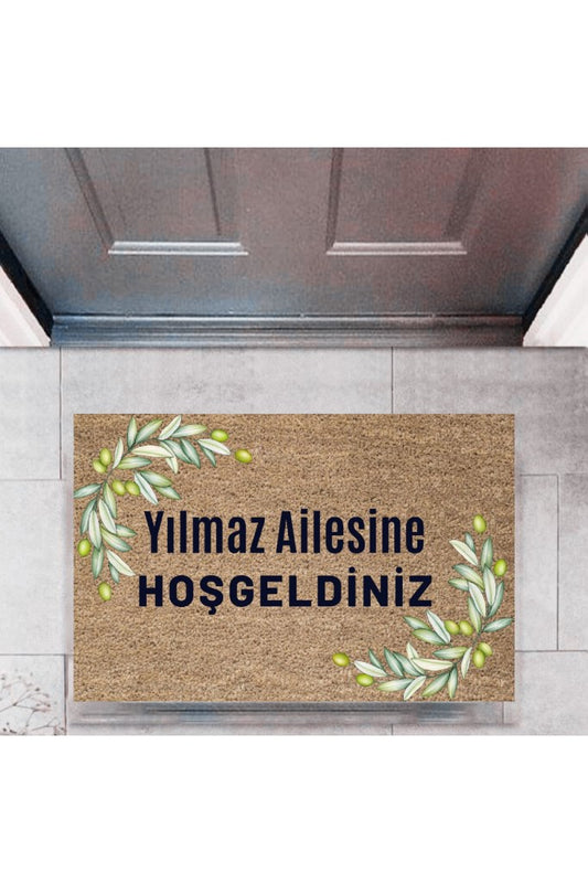 Kapı Önü Paspası Dekoratif Dijital Baskı Kişiye Özel P-2451 - UcuzaGeliyor