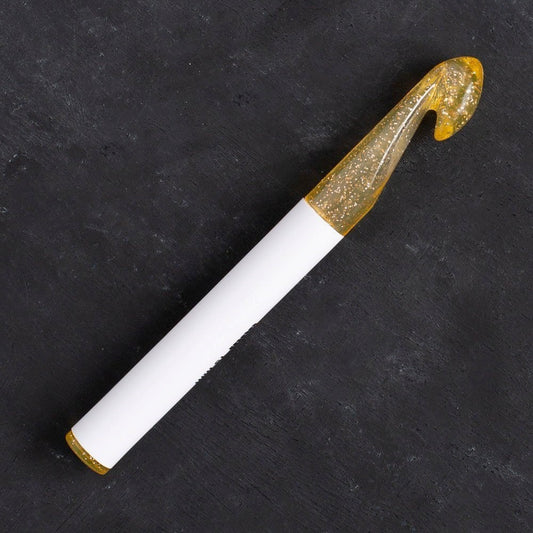 Addi Champagner 15mm 15cm Plastik Simli Yün Tığ - - UcuzaGeliyor