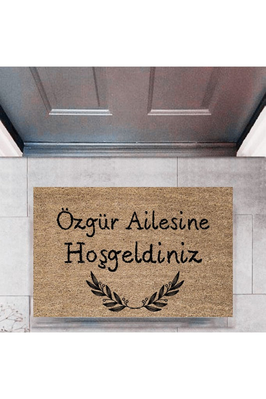Kapı Önü Paspası Dekoratif Dijital Baskı Kişiye Özel P-2315 - UcuzaGeliyor