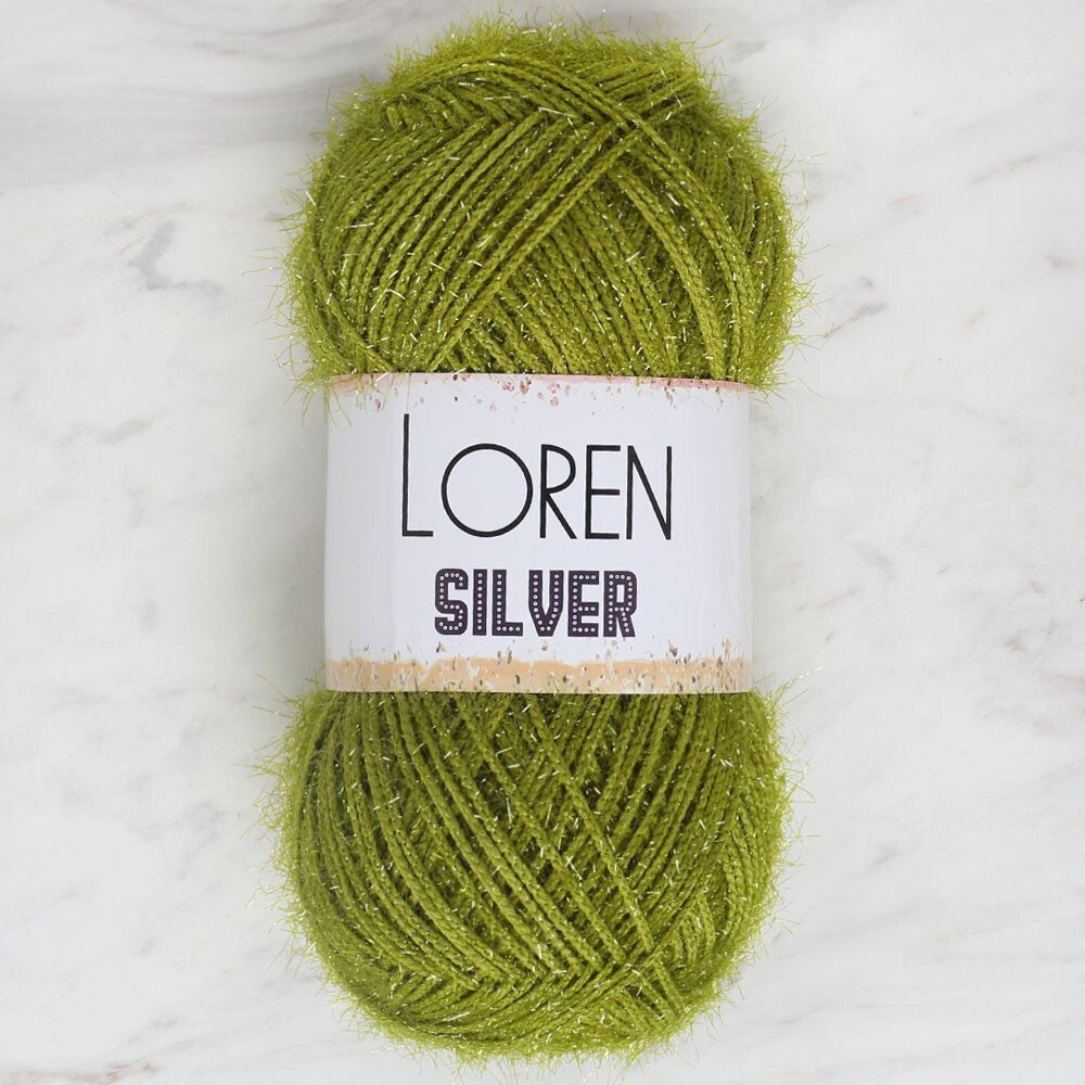 Loren Silver Yeşil El Örgü İpi - RS0044 - 34100 - UcuzaGeliyor