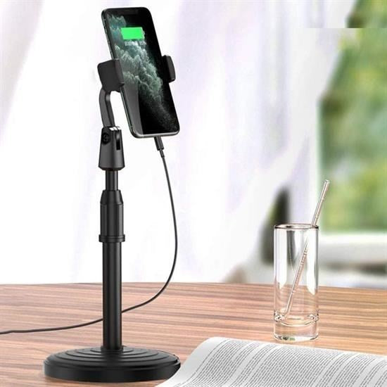 Buffer 360 Derece Döndürülebilir Masaüstü Teleskopik Telefon Standı Çok Fonksiyonlu Telefon Tutucu - UcuzaGeliyor